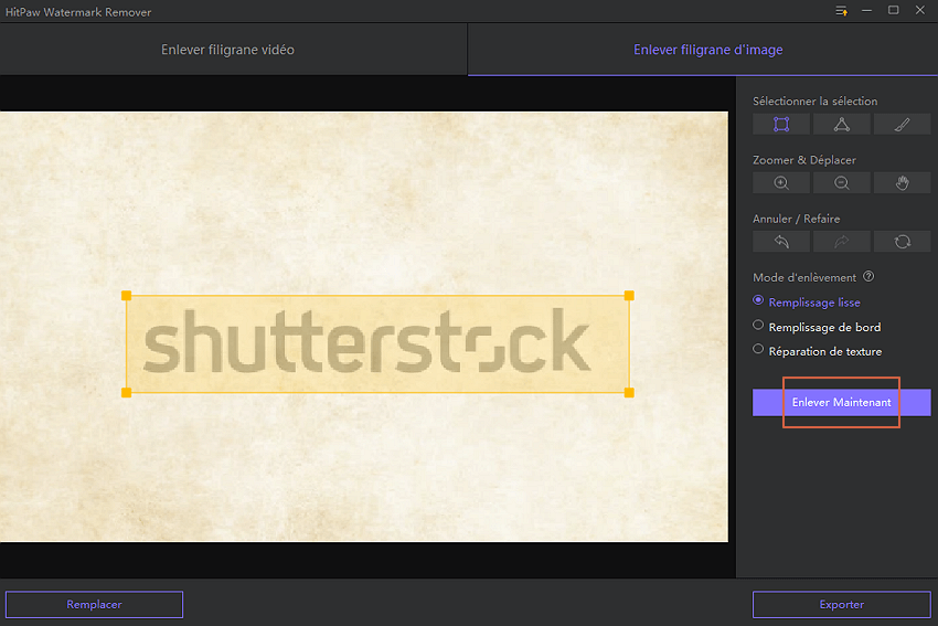 HitPaw Watermark Remover select watermark