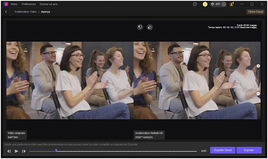 hitpaw vikpea hd sharpen model preview