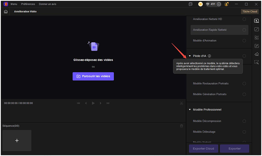 import compressed video