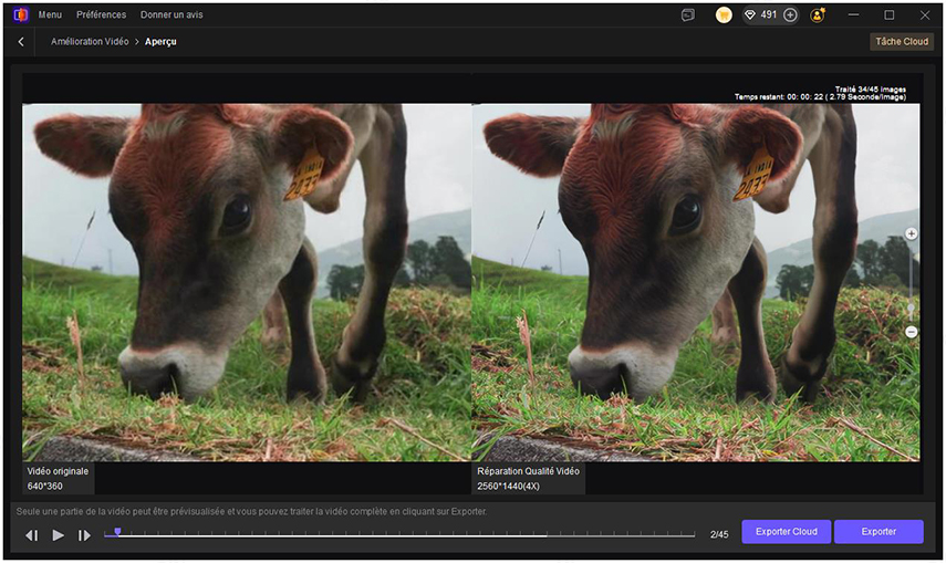 hitpaw vikpea video quality repair model preview