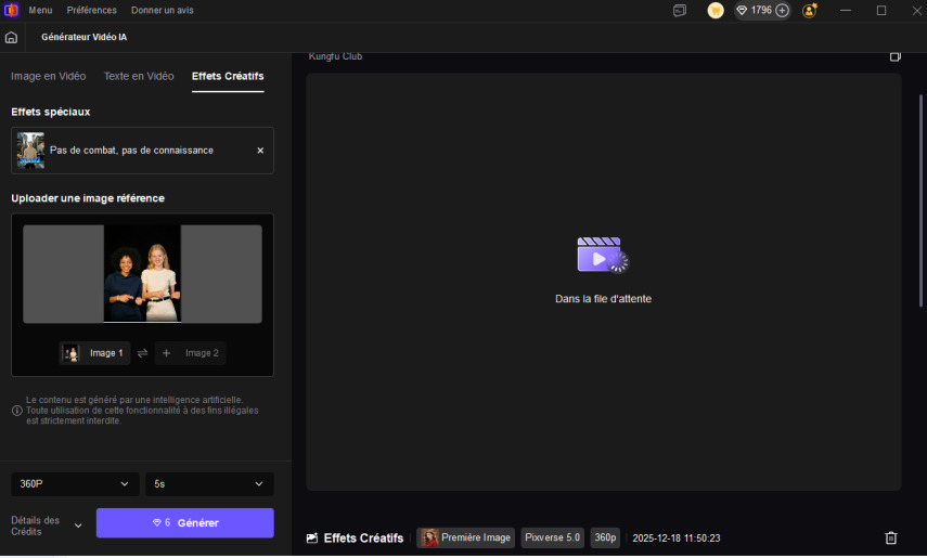 Importer une image de référence