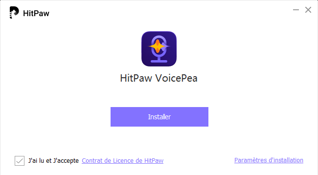 installer HitPaw changeur voix