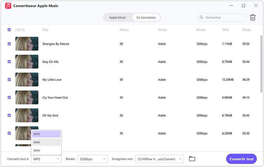 convertir apple music en MP3