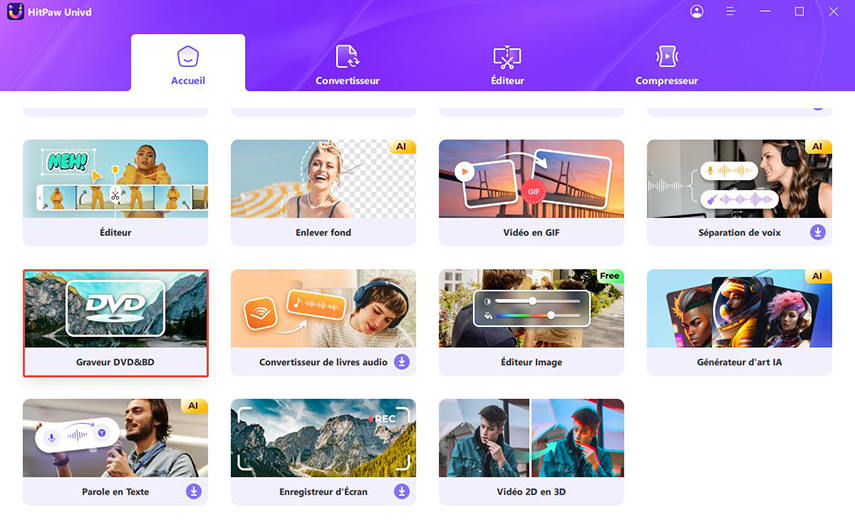 Comment Graver Des Vidéos Sur Dvd Avec Hitpaw Convertisseur Vidéo