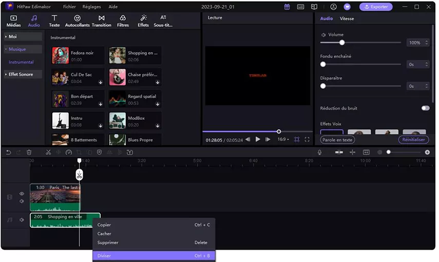split video