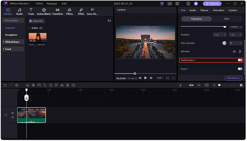 video stablization software