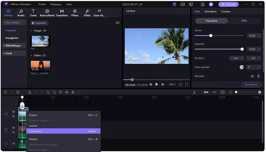 delete image