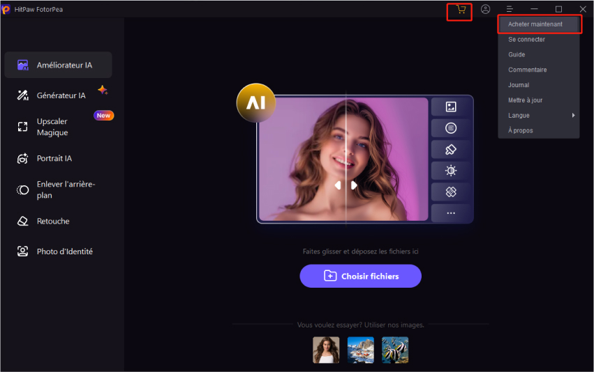 hitpaw photo ai guide