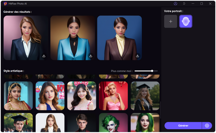 hitpaw ai generateur de photo de profil
