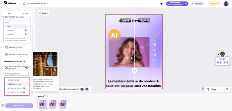 comment rendre un texte flou dans une image