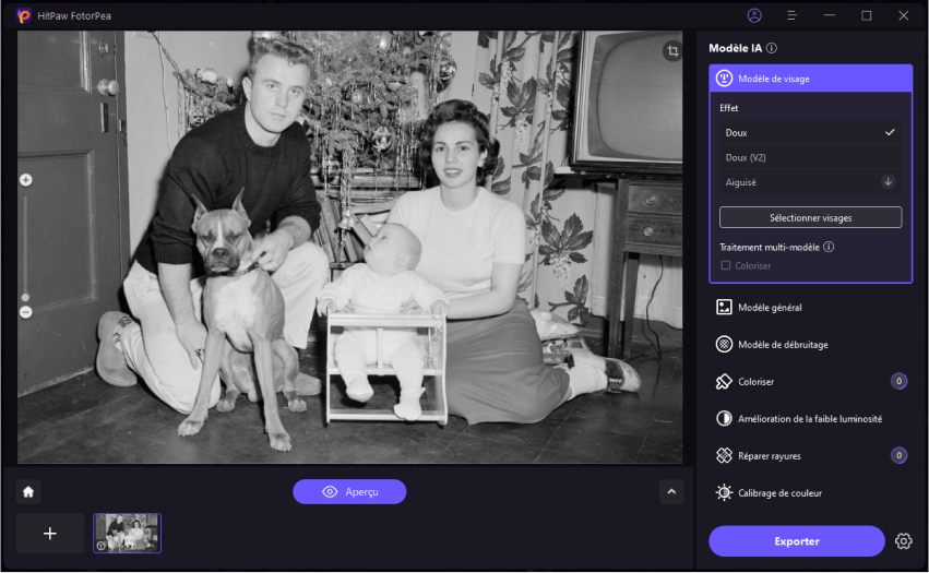 Importation par lot des photos