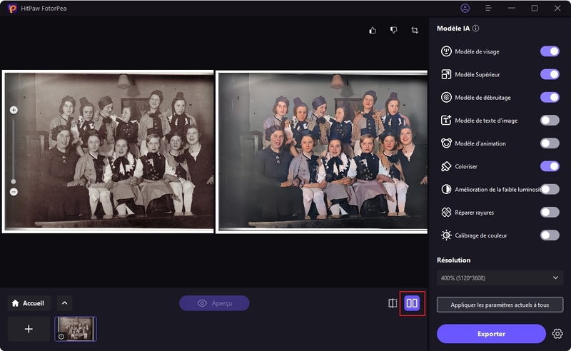 previsualiser le resultat