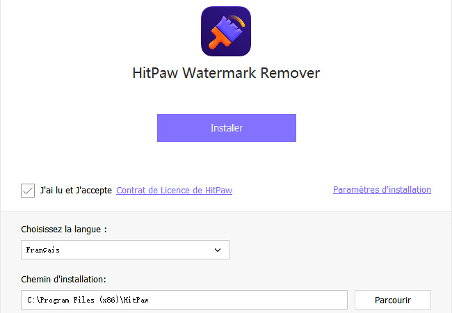 HitPaw Watermark Remover install