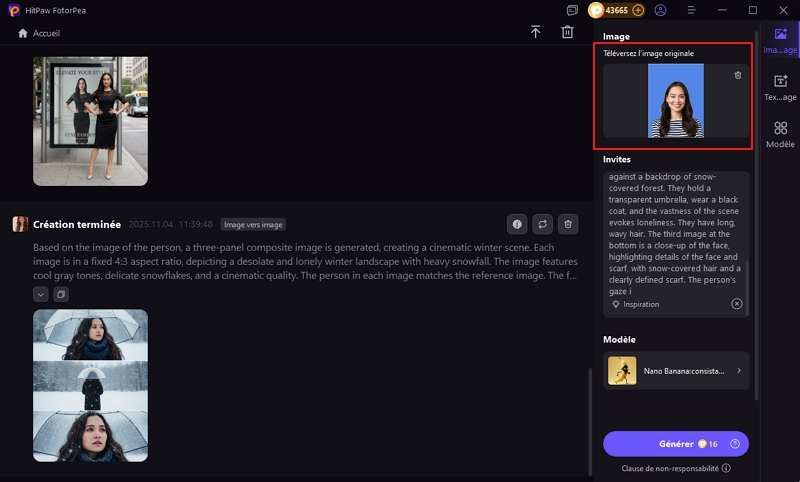 Téléverser votre image