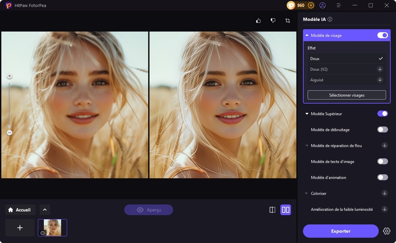 hitpaw photo ai - ameliorer qualite image