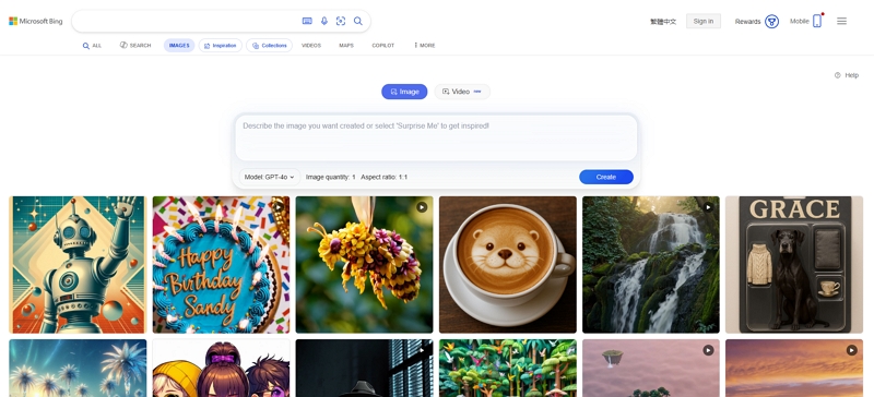 Bing Image Creator