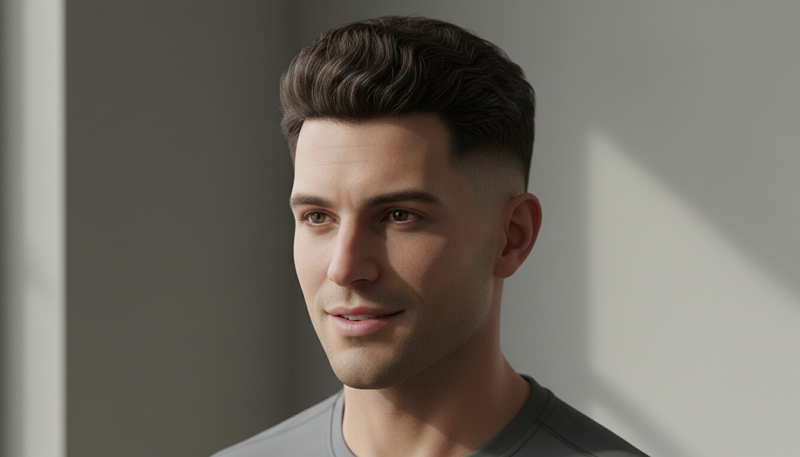 coupe homme pour cheveux épais