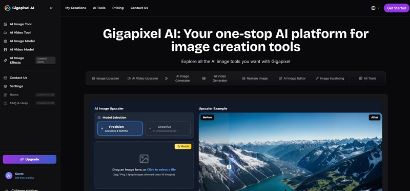 Topaz Gigapixel AI