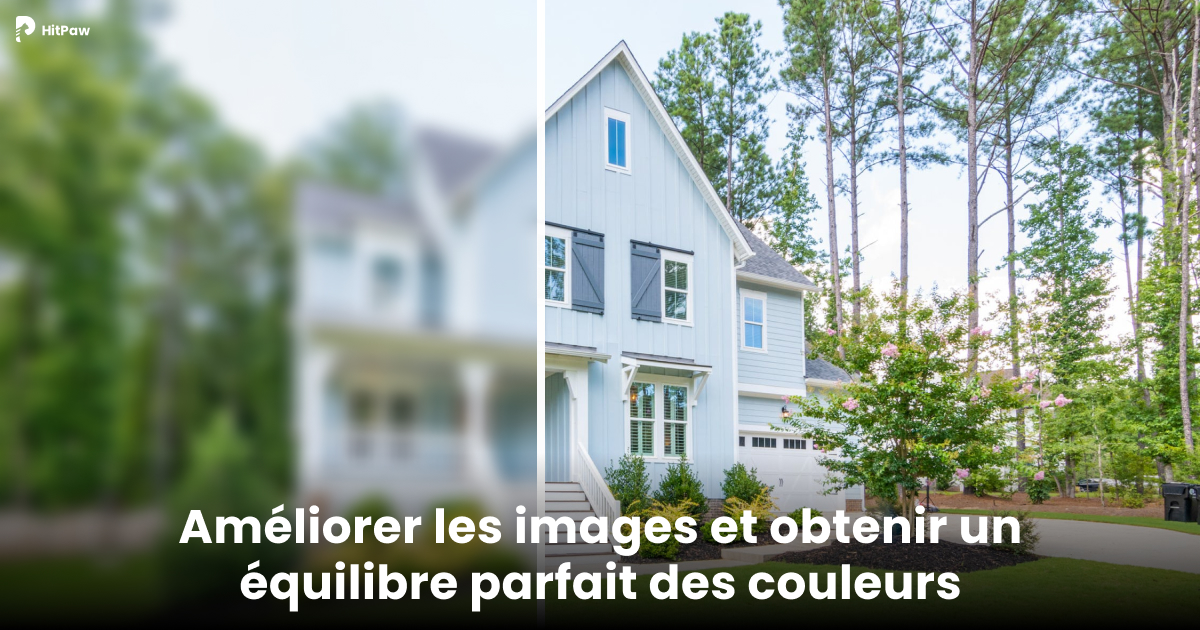 comment déflouter une photo avec HitPaw FotorPea