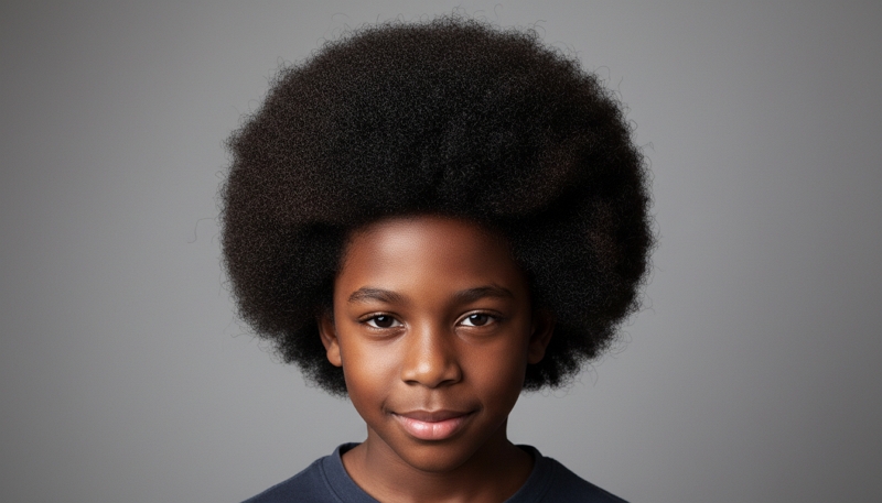coupe afro garcon