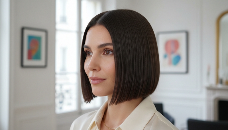 coupe femme carré classique
