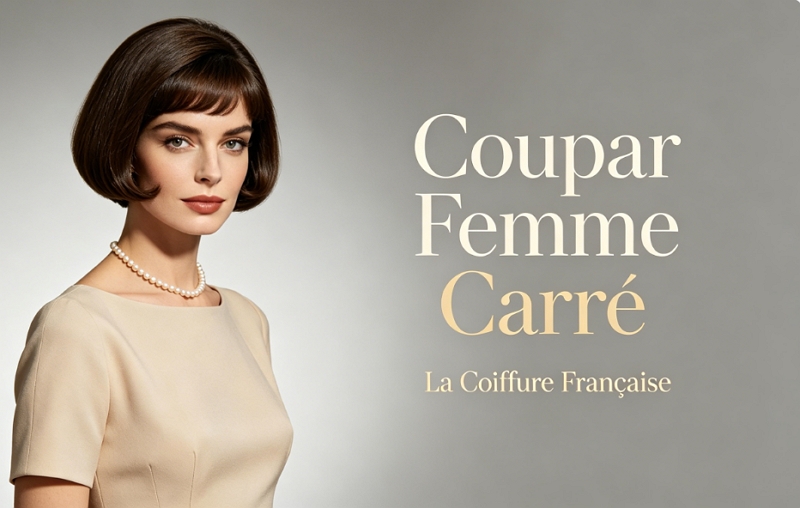 coupe au carré femme