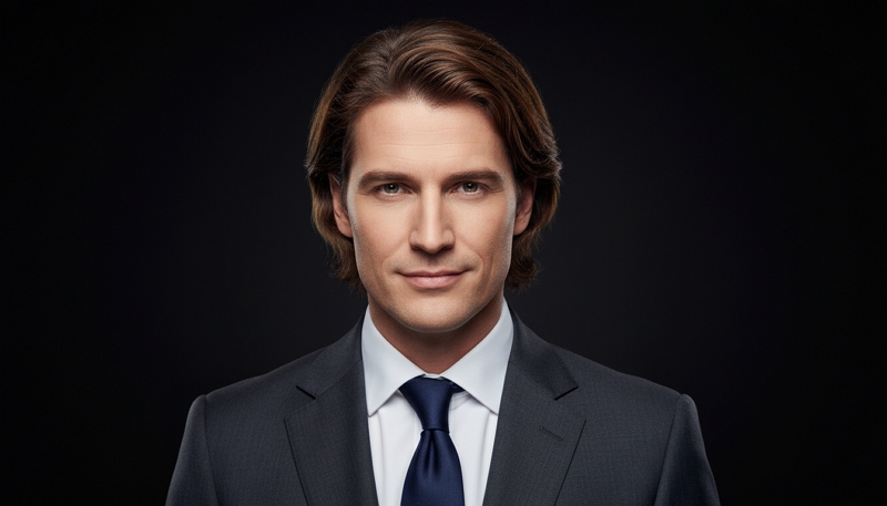coupe de cheveux homme mi long en arrière