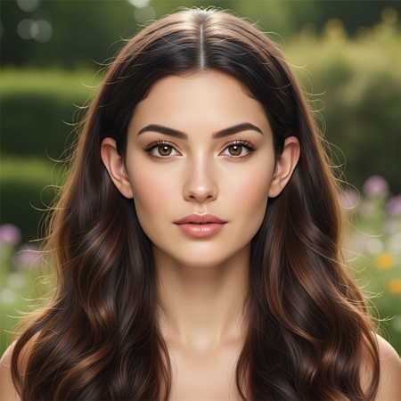 coupe cheveux longs visage rond