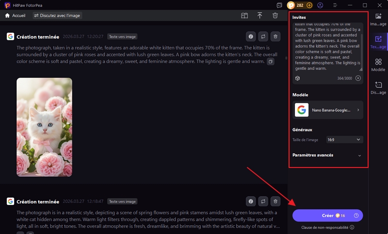générer une image à partir d’un texte