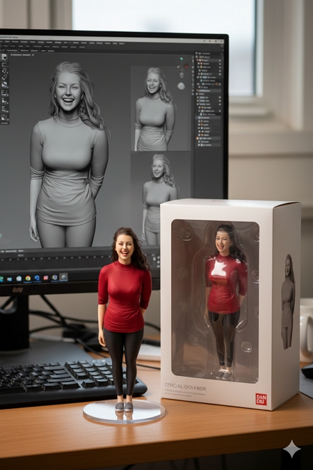 Résultat de la figurisation d'une photo réaliste