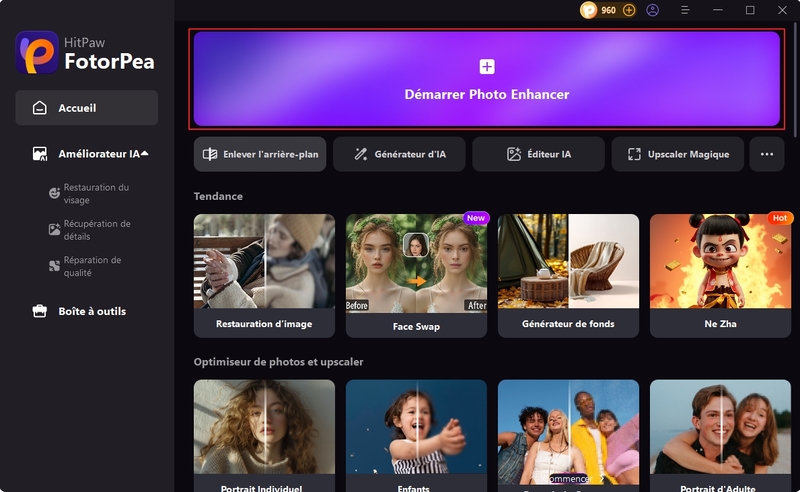 hitpaw photo ai - ameliorer qualite photo