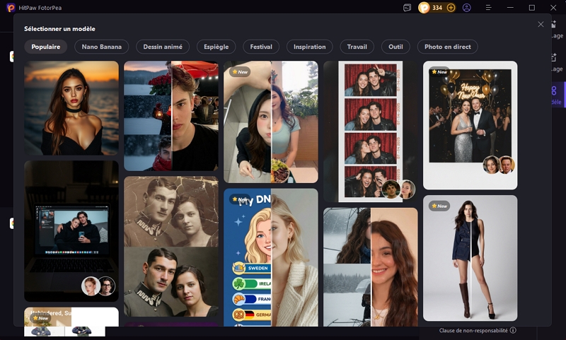 HitPaw FotorPea générateur IA