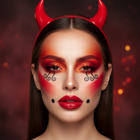 Maquillage Espiègle du Petit Diable