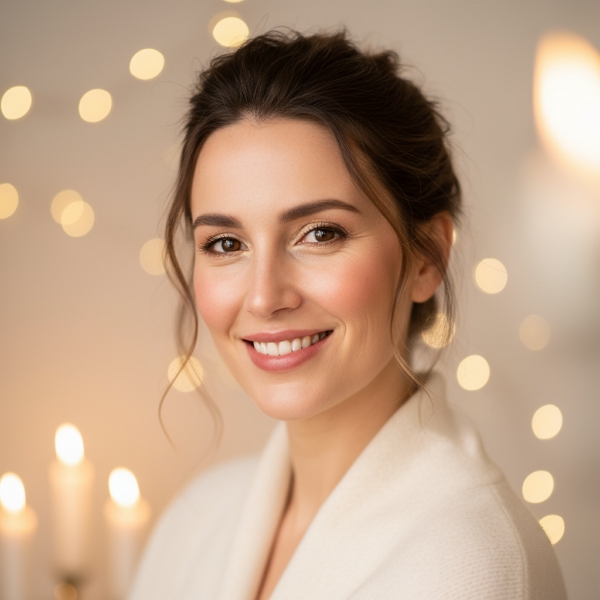 maquillage Noël - Brillance Discrète