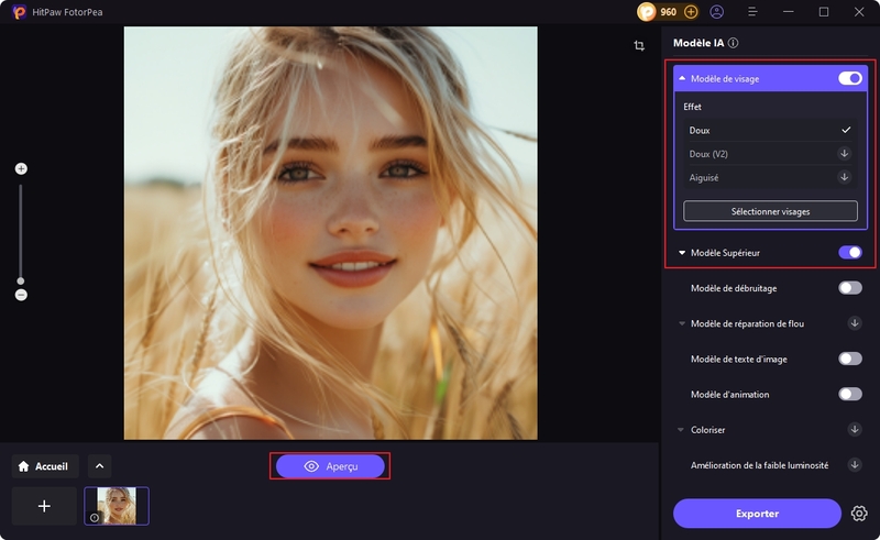 hitpaw photo ai - ameliorer qualite image