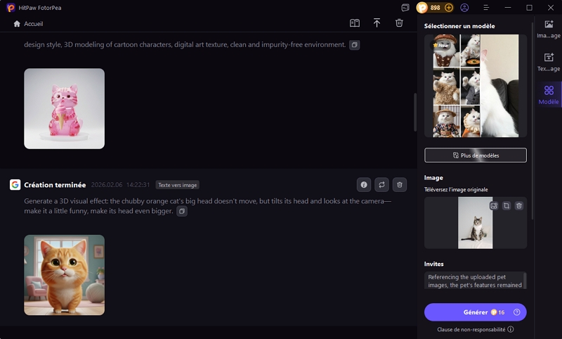 Télécharger une photo de chat