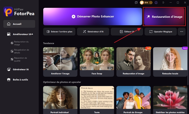 hitpaw photo ai - ameliorer qualite image