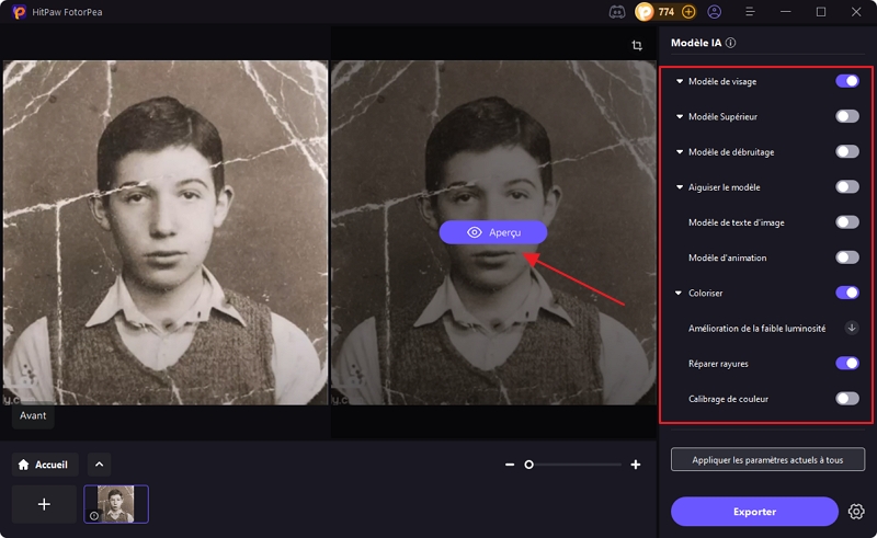 meilleure application pour restaurer les vieilles photos