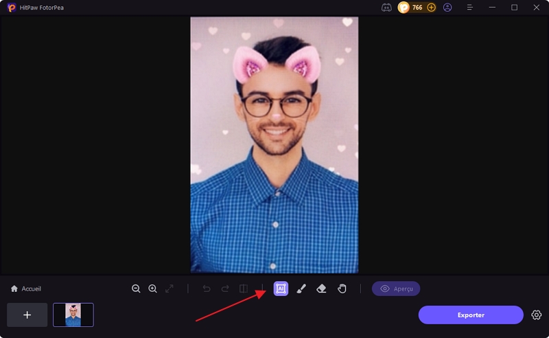 utiliser outile IA dans FotorPea