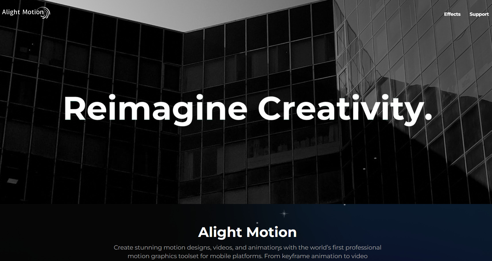 Alight Motion faire bouger une photo
