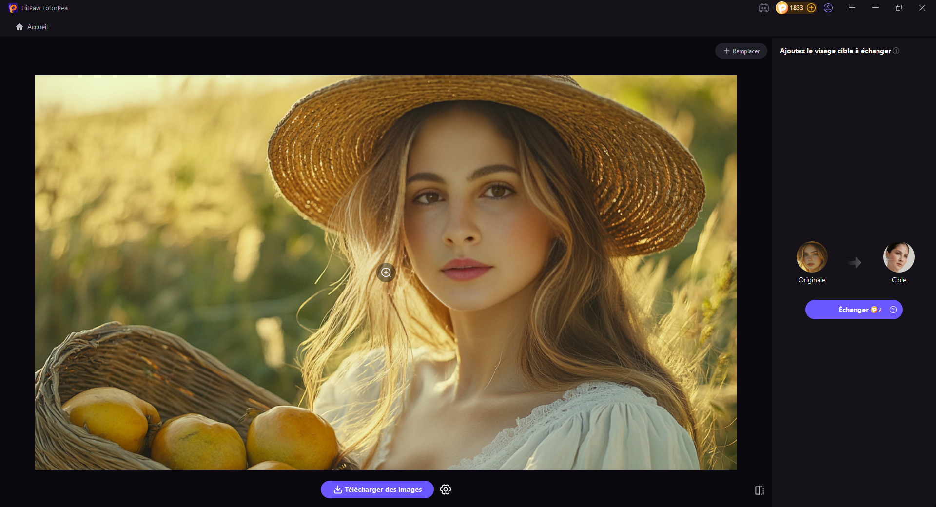 prévisualiser des photos