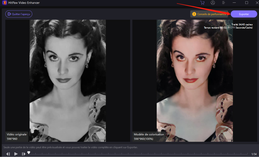 etalonner couleur vidéos
