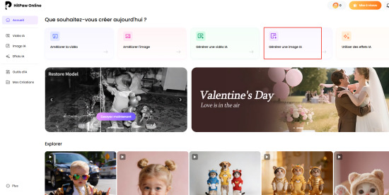 HitPaw Online générateur IA
