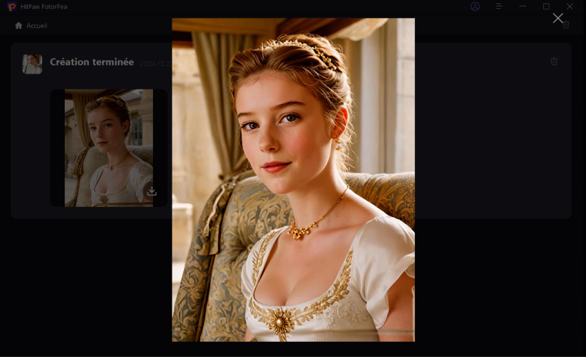 générer photo en dessin