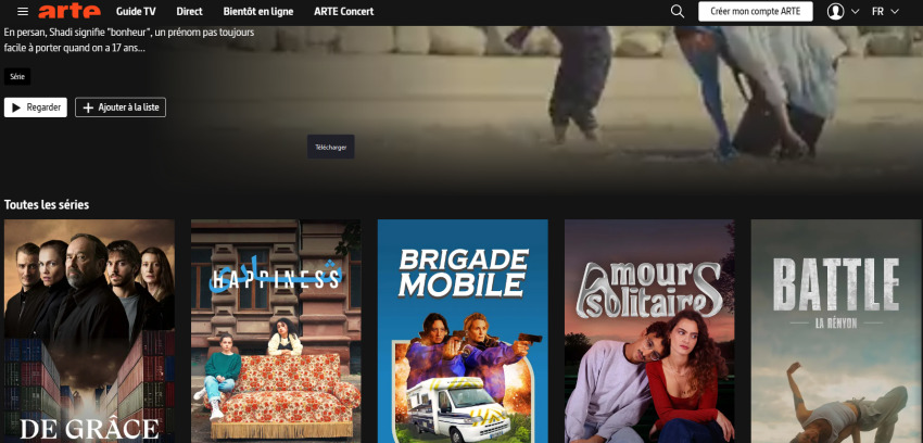 application pour regarder des film et serie gratuit