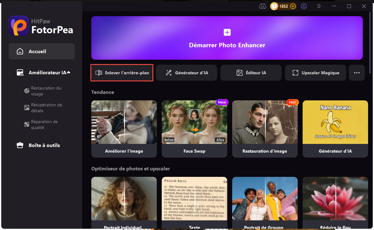 Supprimer arrière-plan