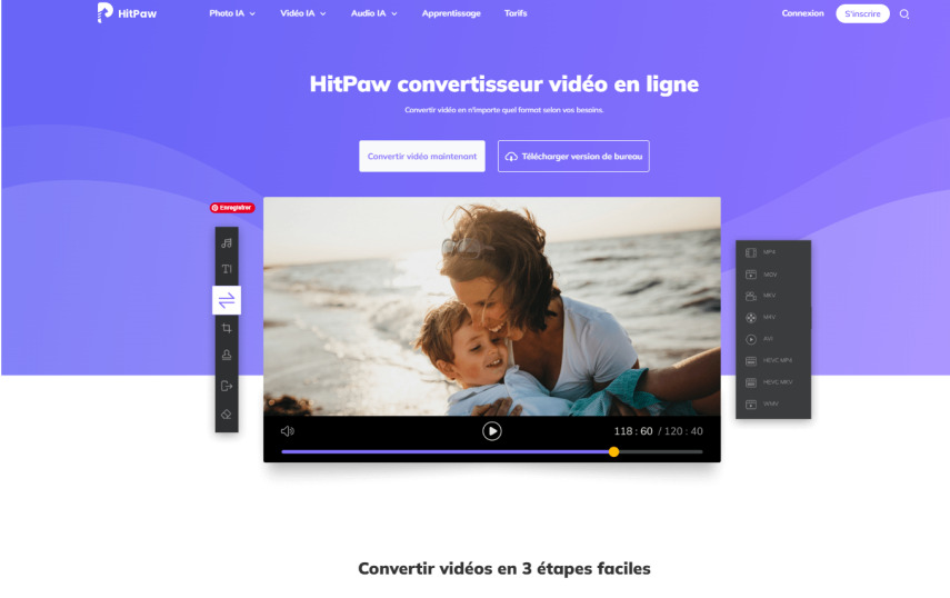 mov vers mp4 en ligne
