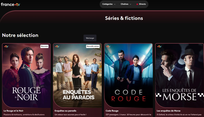 application pour regarder des séries gratuitement