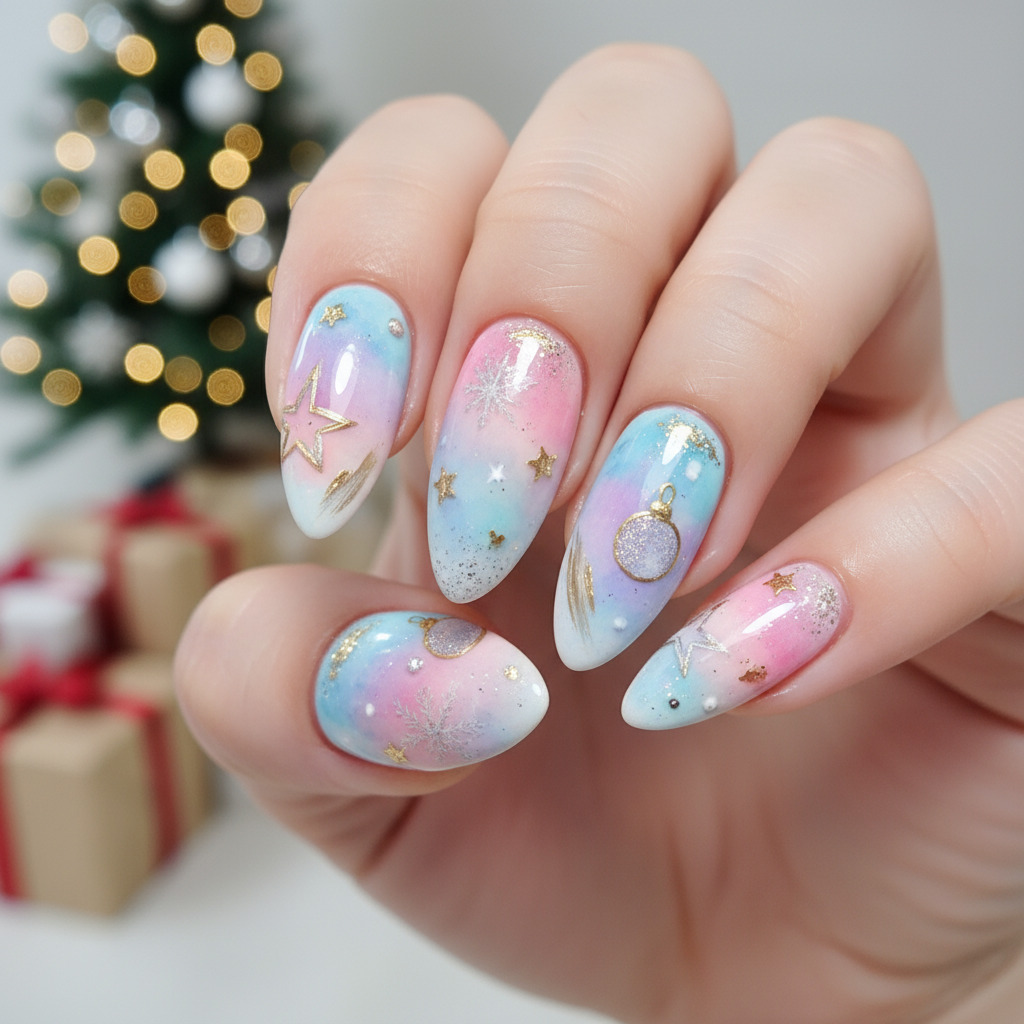 deco ongle noel