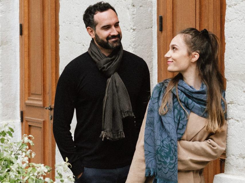 Écharpe en cachemire